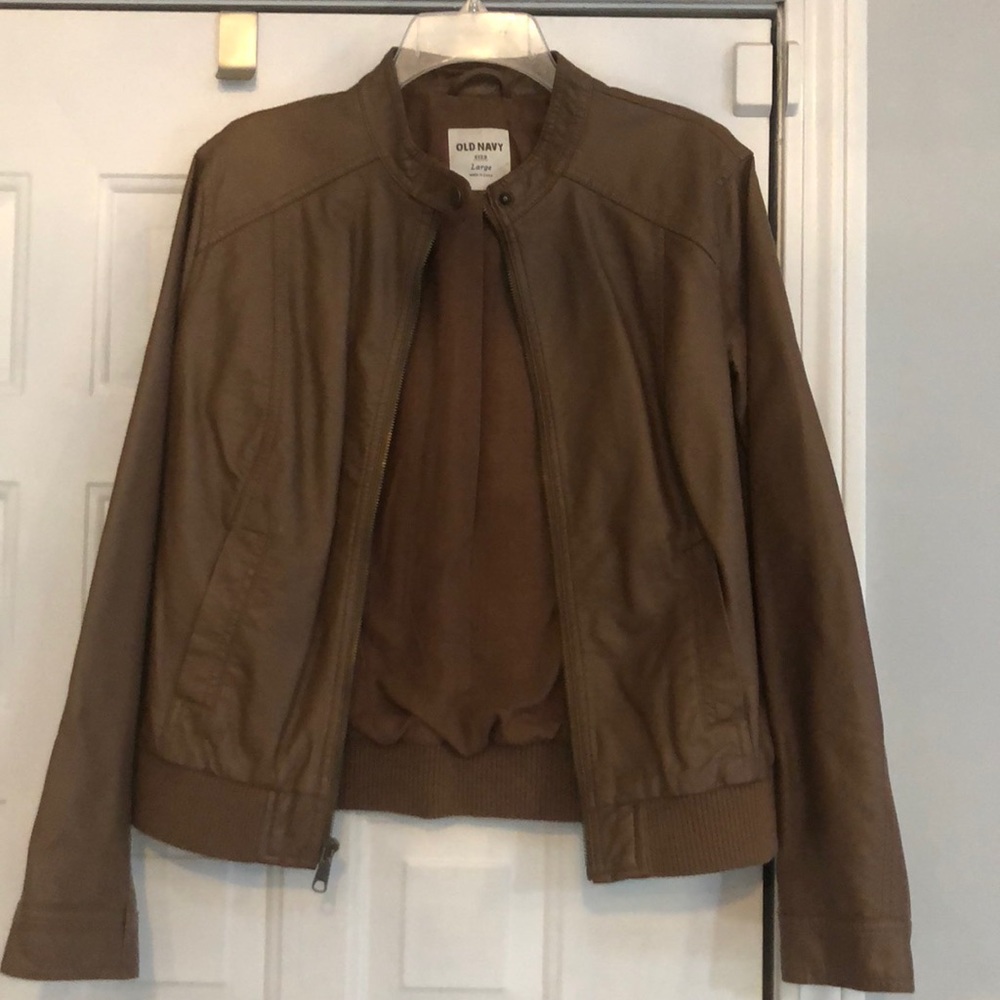 Leather jacket